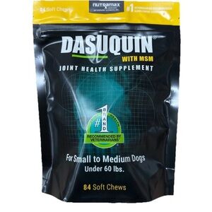 DASUQUIN MSM/Small to Medium Dogs Under 60 lb - 84 Each Soft Chews